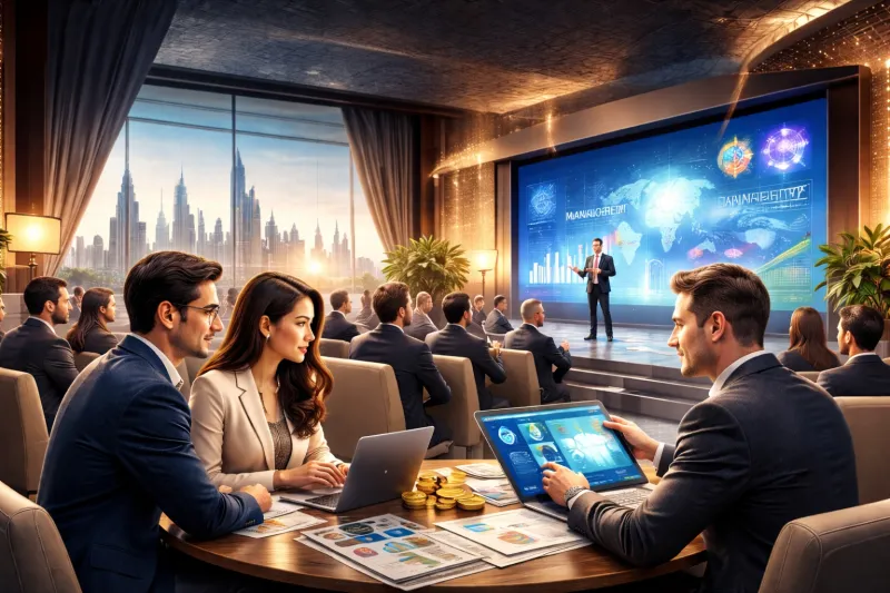 Wealth management in Dubai conference