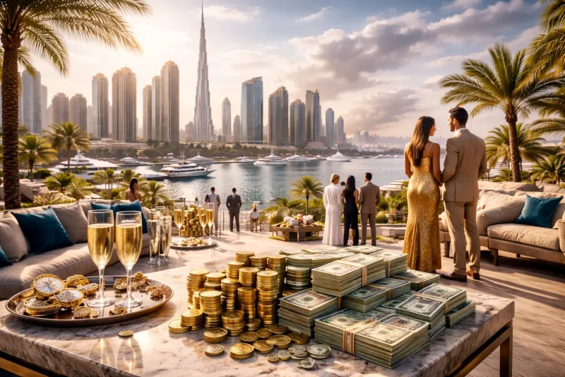 Luxury and wealth in Dubai