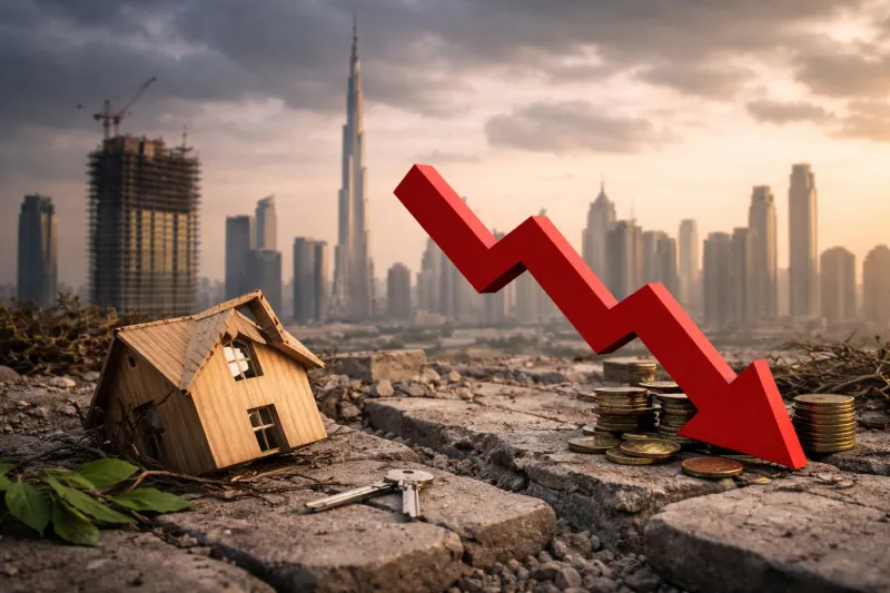 Dubai's market downturn in view