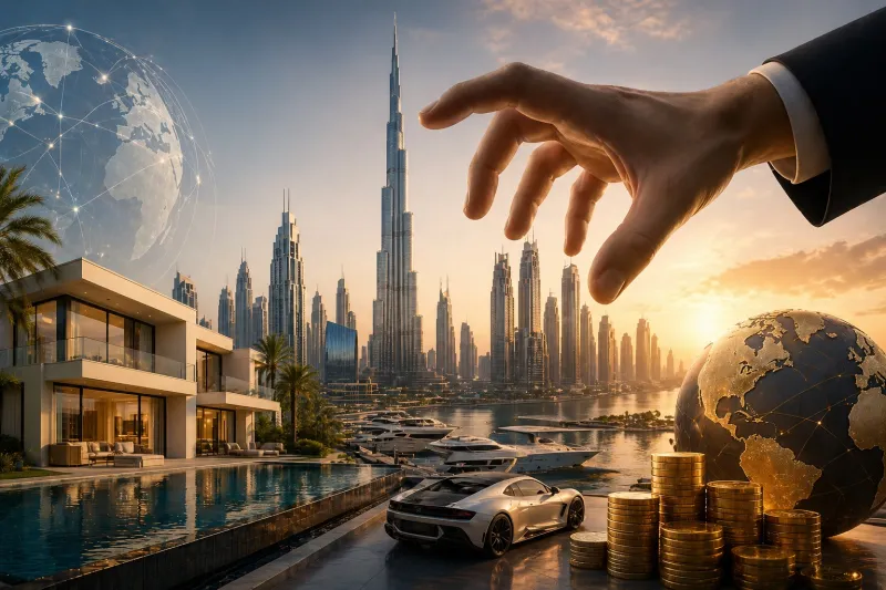 Grasping luxury in a global cityscape