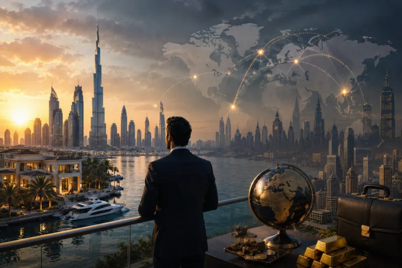 Global finance on the waterfront