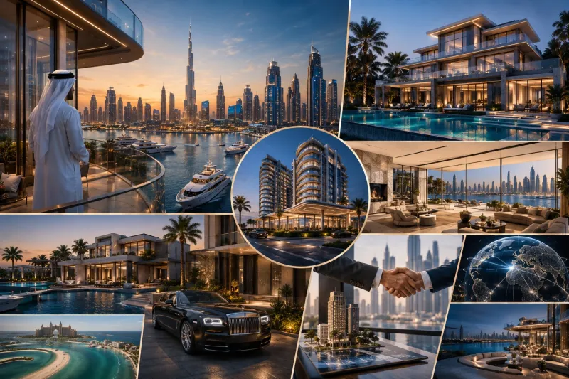 Futuristic luxury waterfront living
