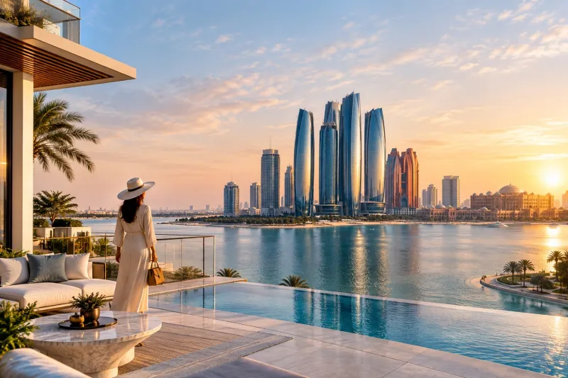 Abu Dhabi Sunset Terrace Escape